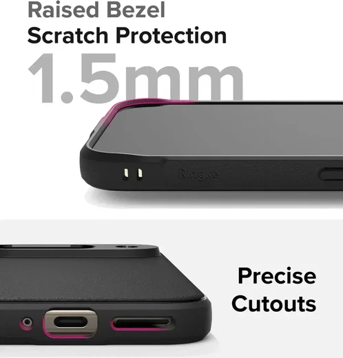 Ringke Onyx Google Pixel 9 Hoesje Flexibel TPU Back Cover Zwart afbeelding 8