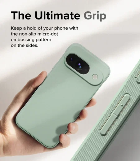 Ringke Onyx Google Pixel 9 Hoesje Flexibel TPU Back Cover Mint Groen afbeelding 4