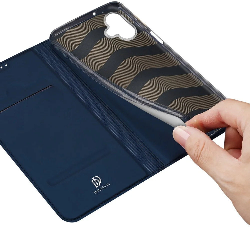 Dux Ducis Skin Pro Samsung Galaxy A06 Hoesje Portemonnee Blauw afbeelding 8