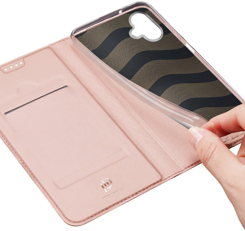 Dux Ducis Skin Pro Samsung Galaxy A06 Hoesje Portemonnee Roze afbeelding 8