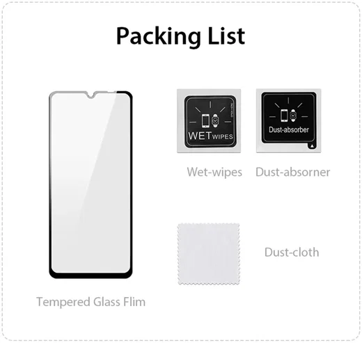 Dux Ducis Samsung Galaxy A06 Screen Protector 9H Tempered Glass 0.33mm afbeelding 7