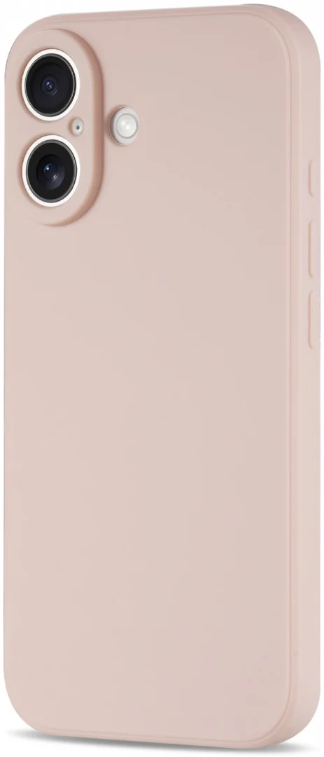 Apple iPhone 16 Hoesje met Camera Bescherming Dun TPU Back Cover Roze afbeelding 5