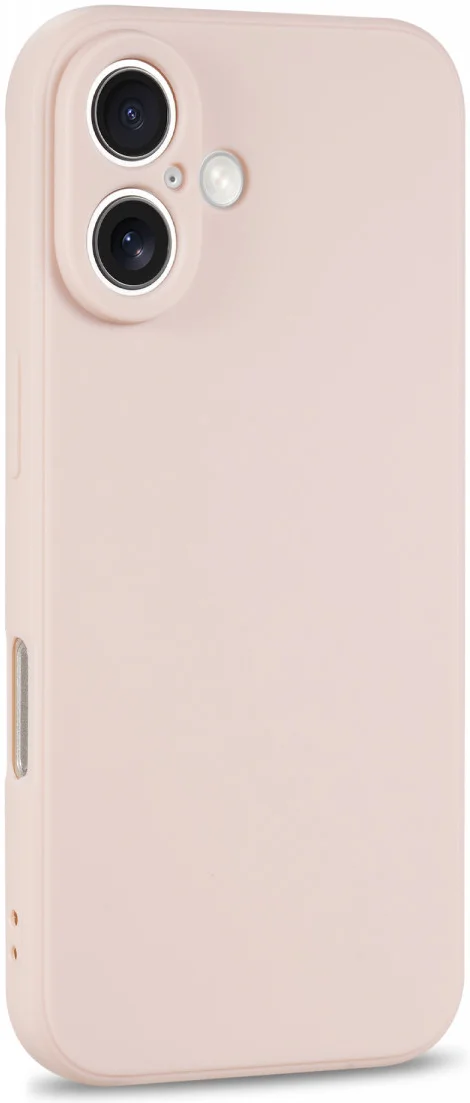 Apple iPhone 16 Hoesje met Camera Bescherming Dun TPU Back Cover Roze afbeelding 6
