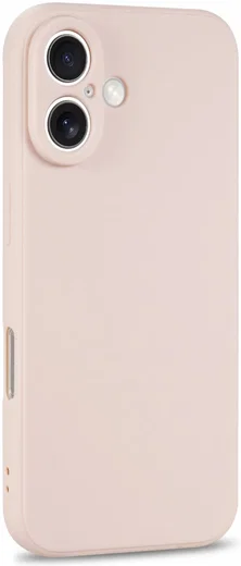 Apple iPhone 16 Hoesje met Camera Bescherming Dun TPU Back Cover Roze afbeelding 6