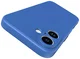 Apple iPhone 16 Hoesje met Camera Bescherming Dun TPU Back Cover Blauw afbeelding 6