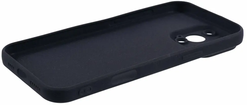 Apple iPhone 16 Pro Hoesje met Camera Bescherming Dun TPU Back Cover Zwart afbeelding 6
