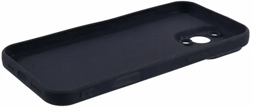 Apple iPhone 16 Pro Hoesje met Camera Bescherming Dun TPU Back Cover Zwart afbeelding 6