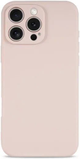 Apple iPhone 16 Pro Hoesje met Camera Bescherming Dun TPU Back Cover Roze afbeelding 3