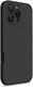 Apple iPhone 16 Pro Max Hoesje met Camera Bescherming Dun TPU Back Cover Zwart afbeelding 2