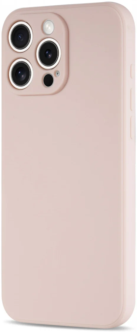 Apple iPhone 16 Pro Max Hoesje met Camera Bescherming Dun TPU Back Cover Roze afbeelding 2