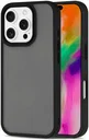 Apple iPhone 16 Pro Hoesje Back Cover Matte Zwart