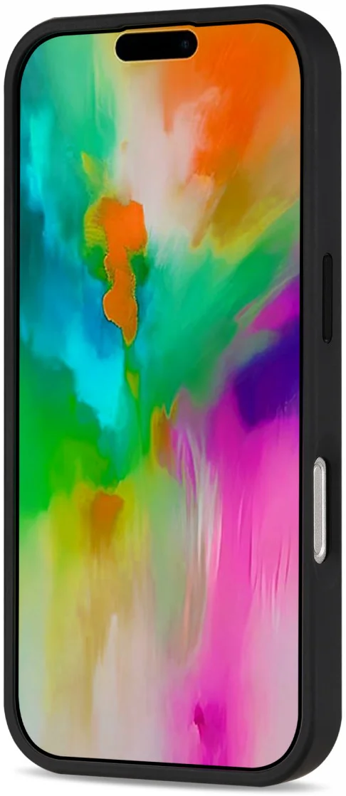 Apple iPhone 16 Pro Hoesje Back Cover Matte Zwart afbeelding 3