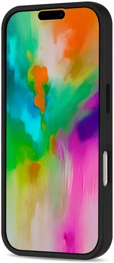 Apple iPhone 16 Pro Hoesje Back Cover Matte Zwart afbeelding 3