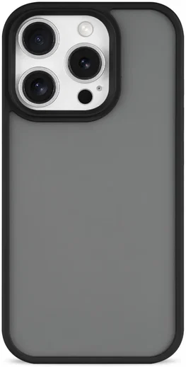 Apple iPhone 16 Pro Hoesje Back Cover Matte Zwart afbeelding 6