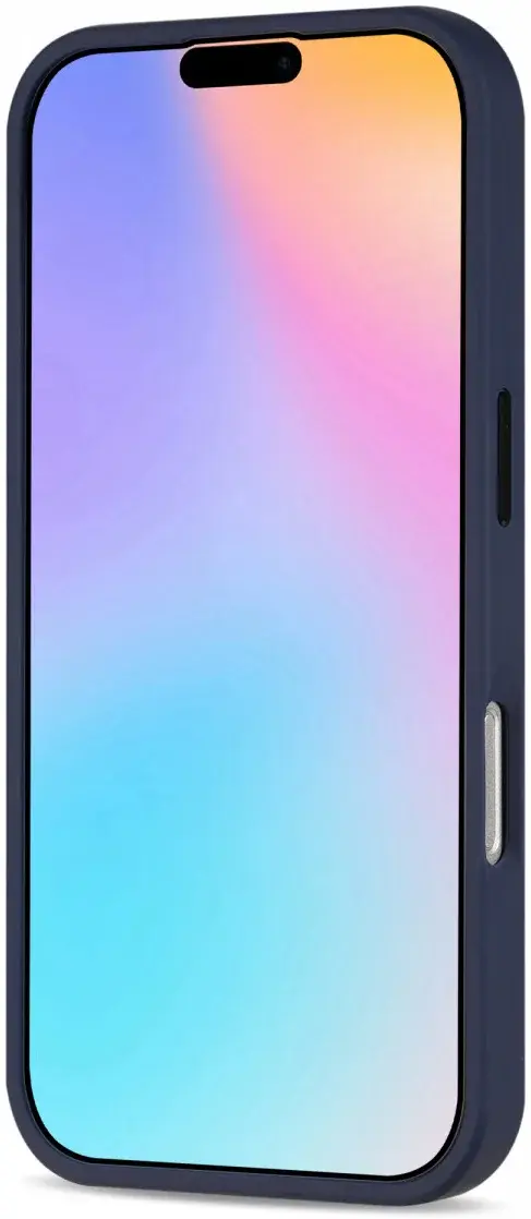 Apple iPhone 16 Pro Hoesje Back Cover Matte Blauw afbeelding 3