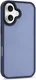 Apple iPhone 16 Pro Hoesje Back Cover Matte Blauw afbeelding 2