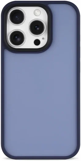 Apple iPhone 16 Pro Max Hoesje Back Cover Matte Blauw afbeelding 5
