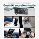 Apple iPhone 16 Pro Max Hoesje Metal Corner Frame Case MagSafe Zwart afbeelding 5