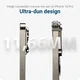 Apple iPhone 16 Pro Hoesje Metal Corner Frame Case MagSafe Titanium afbeelding 3