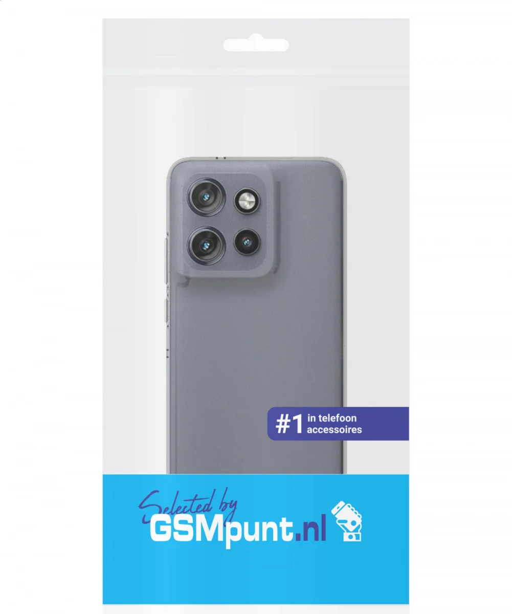 Motorola Edge 50 Hoesje Dun TPU Back Cover Transparant afbeelding 9
