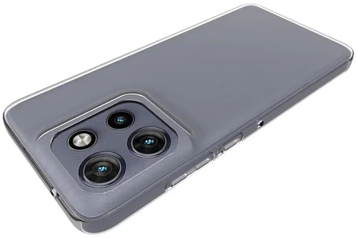 Motorola Edge 50 Hoesje Dun TPU Back Cover Transparant afbeelding 4