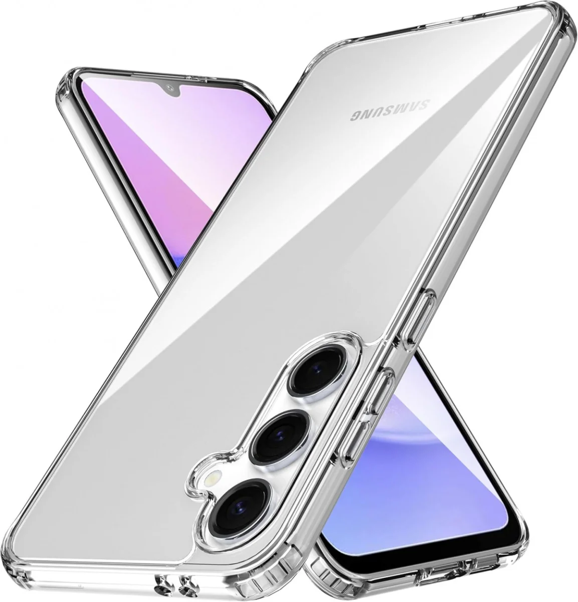 Samsung Galaxy A16 Hoesje Dun TPU Back Cover Transparant afbeelding 6