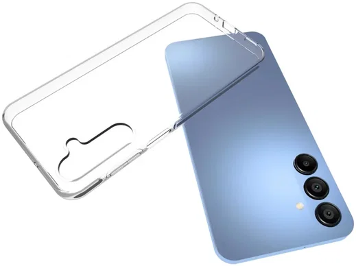Samsung Galaxy A16 Hoesje Dun TPU Back Cover Transparant afbeelding 8