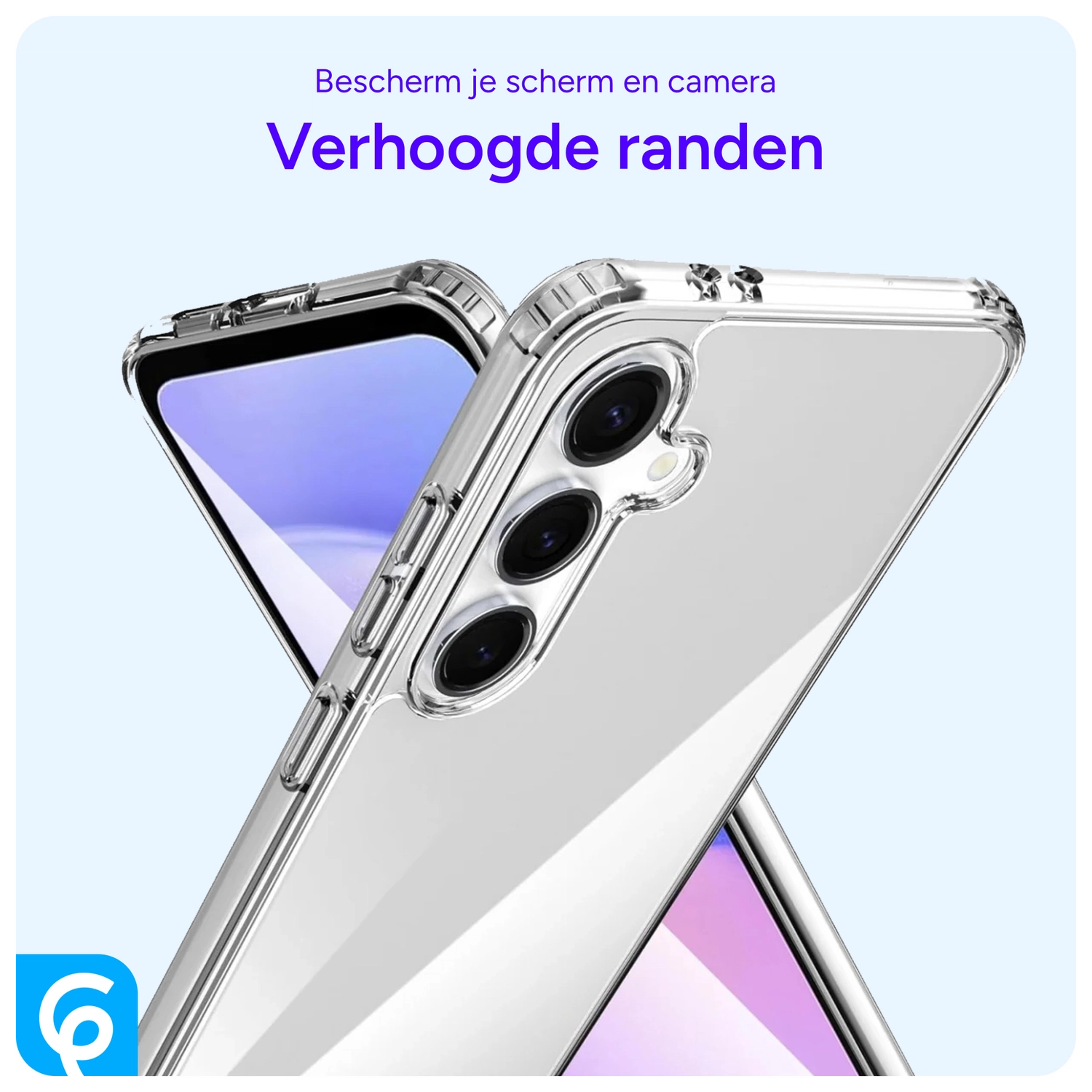 Samsung Galaxy A16 Hoesje Dun TPU Back Cover Transparant afbeelding 2
