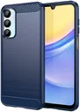 Samsung Galaxy A16 Hoesje Geborsteld TPU Flexibele Back Cover Blauw