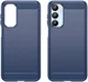 Samsung Galaxy A16 Hoesje Geborsteld TPU Flexibele Back Cover Blauw afbeelding 2