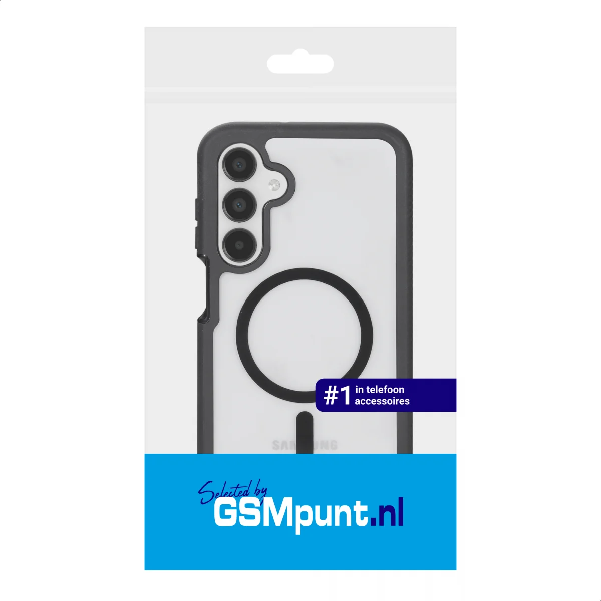 Samsung Galaxy A16 Hoesje Full Protect 360° Cover met MagSafe Zwart afbeelding 10