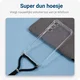 Samsung Galaxy A16 Hoesje met Koord Schokbestendig TPU Transparant afbeelding 5