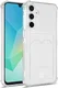 Samsung Galaxy A16 Hoesje Dun TPU met Pasjeshouder Back Cover Transparant afbeelding 1