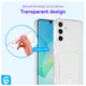 Samsung Galaxy A16 Hoesje Dun TPU met Pasjeshouder Back Cover Transparant afbeelding 6