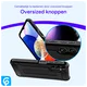 Samsung Galaxy A16 Hoesje Shock Proof Hybride Back Cover Zwart afbeelding 2