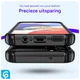 Samsung Galaxy A16 Hoesje Shock Proof Hybride Back Cover Zwart afbeelding 4