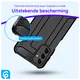 Samsung Galaxy A16 Hoesje Shock Proof Hybride Back Cover Zwart afbeelding 5