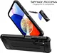 Samsung Galaxy A16 Hoesje Shock Proof Hybride Back Cover Blauw afbeelding 4