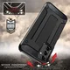 Samsung Galaxy A16 Hoesje Shock Proof Hybride Back Cover Blauw afbeelding 5