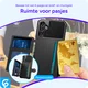 Samsung Galaxy A16 Hoesje 3-in-1 Pasjes Portemonnee Back Cover Zwart afbeelding 5