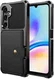 Samsung Galaxy A16 TPU Back Cover met Kunstleren Wallet Zwart afbeelding 2