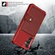 Samsung Galaxy A16 Hoesje 3-in-1 Pasjes Portemonnee Back Cover Rood afbeelding 8