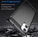 Samsung Galaxy A06 Hoesje Geborsteld TPU Flexibele Back Cover Zwart afbeelding 2