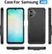 Samsung Galaxy A06 Hoesje Schokbestendige Hardcase Back Cover Zwart afbeelding 9