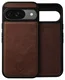 Rosso Elite Google Pixel 9 / 9 Pro Hoesje MagSafe Book Case Echt Leer Bruin afbeelding 8