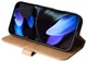 Rosso Elite Google Pixel 9 / 9 Pro Hoesje MagSafe Book Case Echt Leer Lichtbruin afbeelding 9