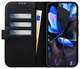 Rosso Elite Google Pixel 9 / 9 Pro Hoesje MagSafe Book Case Echt Leer Zwart afbeelding 2