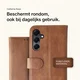 Rosso Element Samsung Galaxy A16 Hoesje Book Case Wallet Bruin afbeelding 4