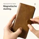 Rosso Element Samsung Galaxy A16 Hoesje Book Case Wallet Bruin afbeelding 10