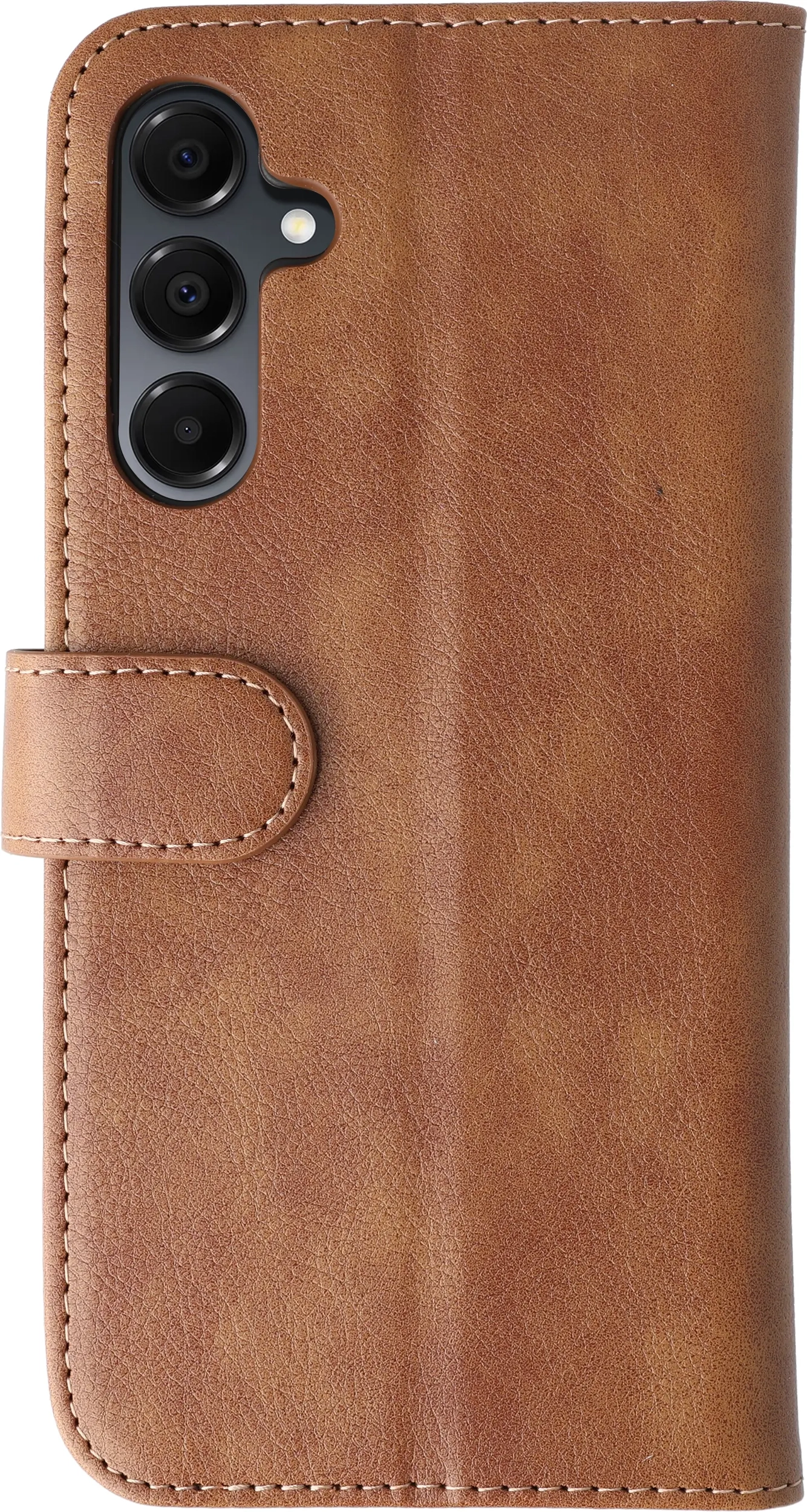 Rosso Element Samsung Galaxy A16 Hoesje Book Case Wallet Bruin afbeelding 2